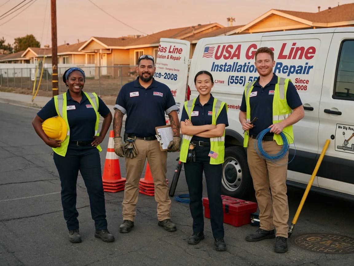 Gas Line Installation company in Covington, TN